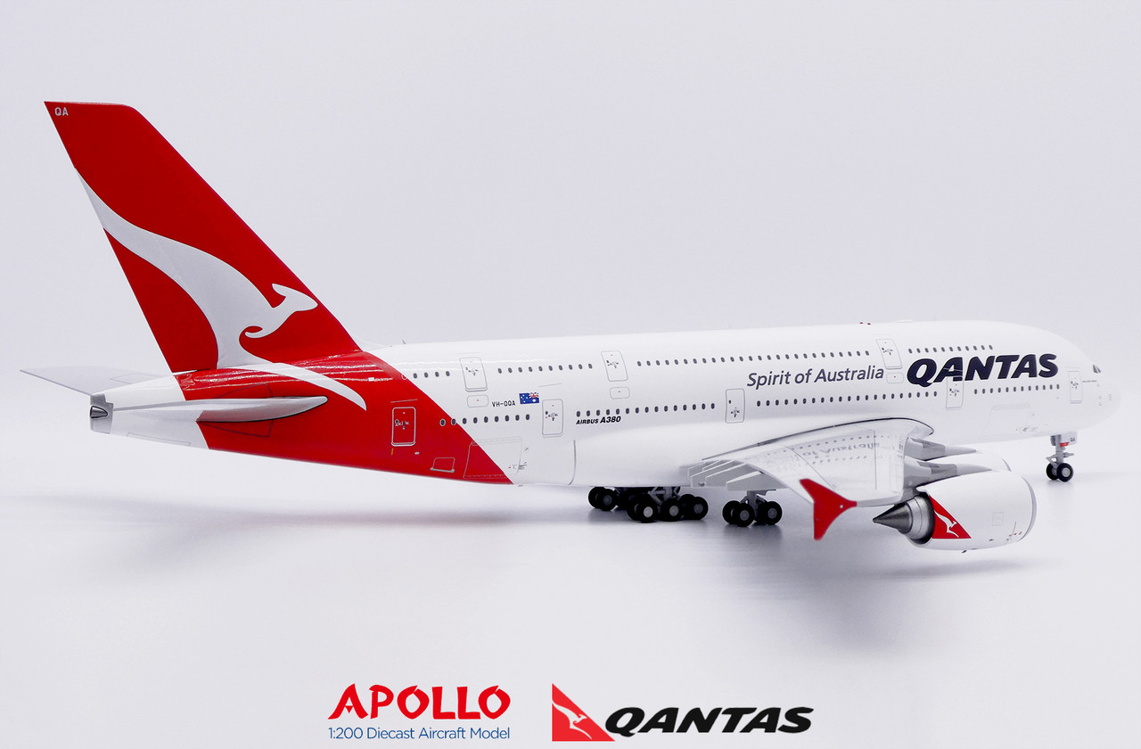 Apollo Qantas A380 OC Reg: VH-OQA A242021 Scale 1:200