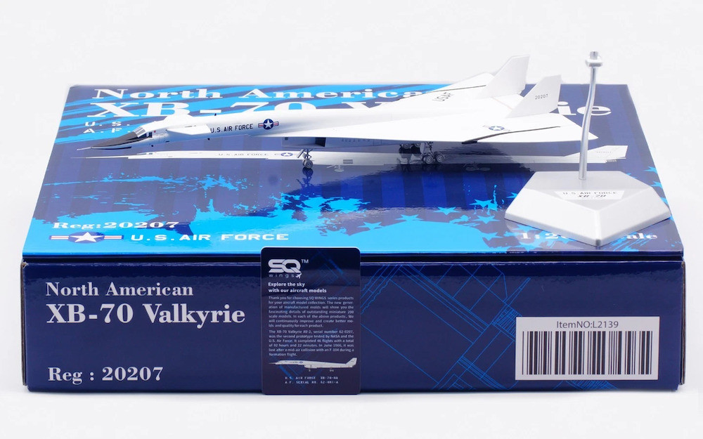 SQ Wings U.S.AIR FORCE XB-70 Reg: 20207 L2139 Scale 1:200