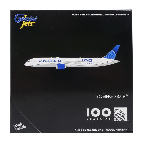 航空機・ヘリコプター Boeing 787-9 United 1/200 Gemini Jets United Airlines Boeing 787-9 