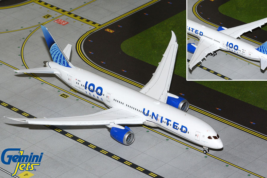 Gemini200 United Airlines Boeing 787-9 