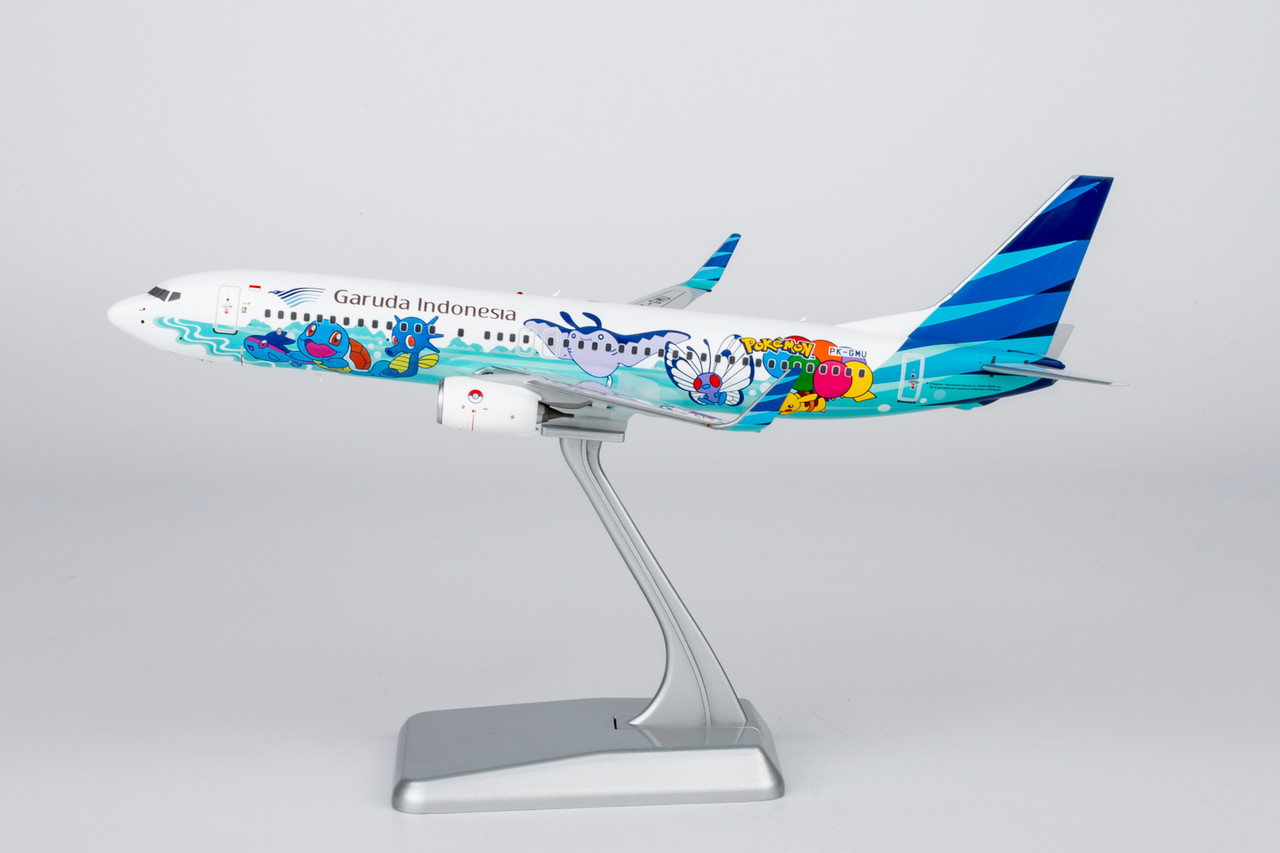 NG Model Garuda Indonesia 737-800/w PK-GMU Pikachu Jet GA #1 08012