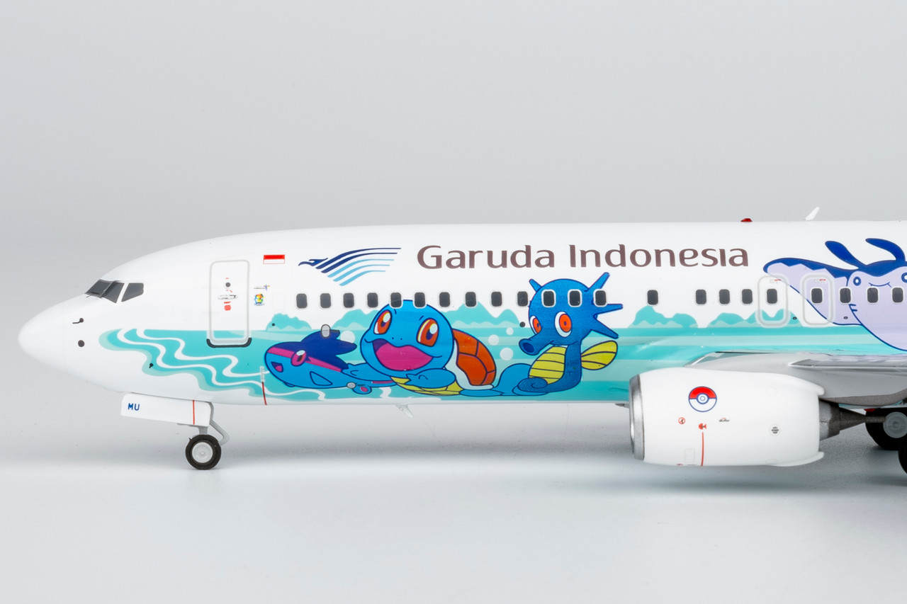 NG Model Garuda Indonesia 737-800/w PK-GMU Pikachu Jet GA #1 08012