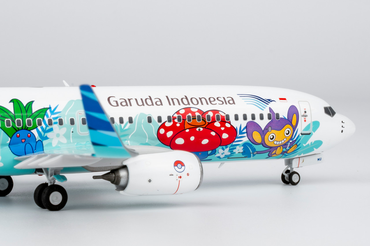 NG Model Garuda Indonesia 737-800/w PK-GMU Pikachu Jet GA #1 08012