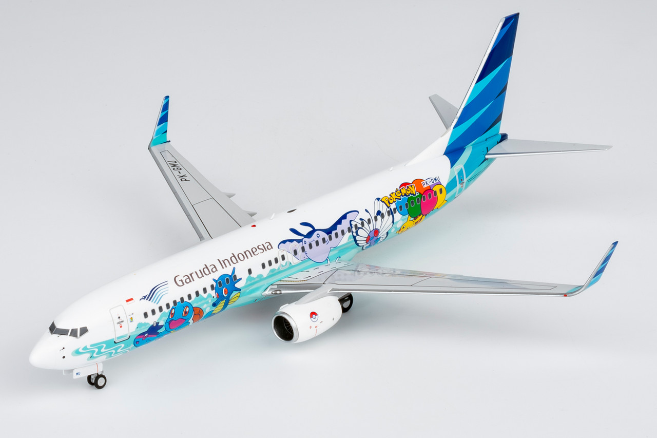 NG Model Garuda Indonesia 737-800/w PK-GMU Pikachu Jet GA #1 08012