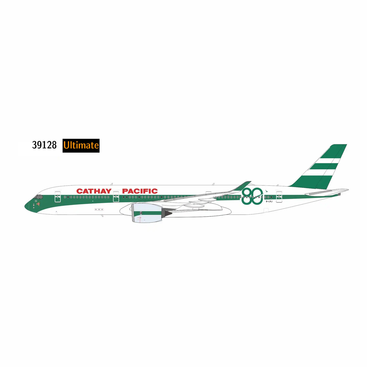 キャセイパシフィック A350-900 B-LRJ 1/400 NG Models Cathay Pacific Airways A350-900 Reg: B-LRJ 80th
