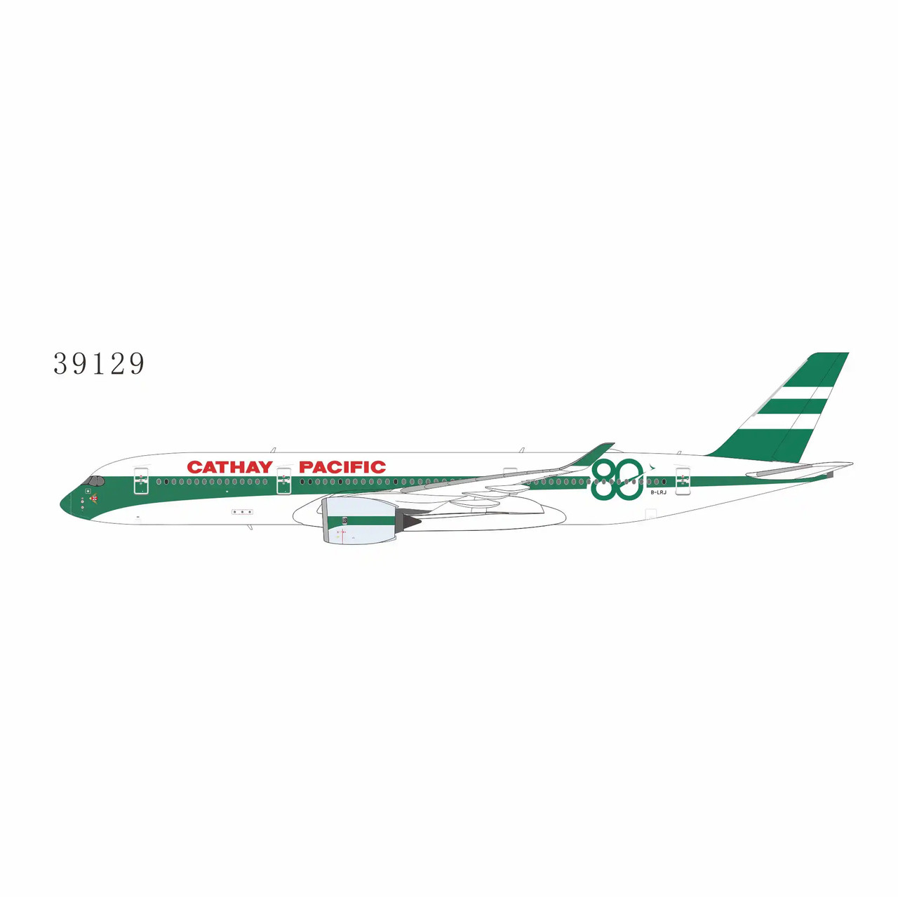 ゆうちゃん商品 AIR DO CATHAY PACIFIC NG Models Cathay Pacific Airways A350-900 Reg: B-LRJ 80th