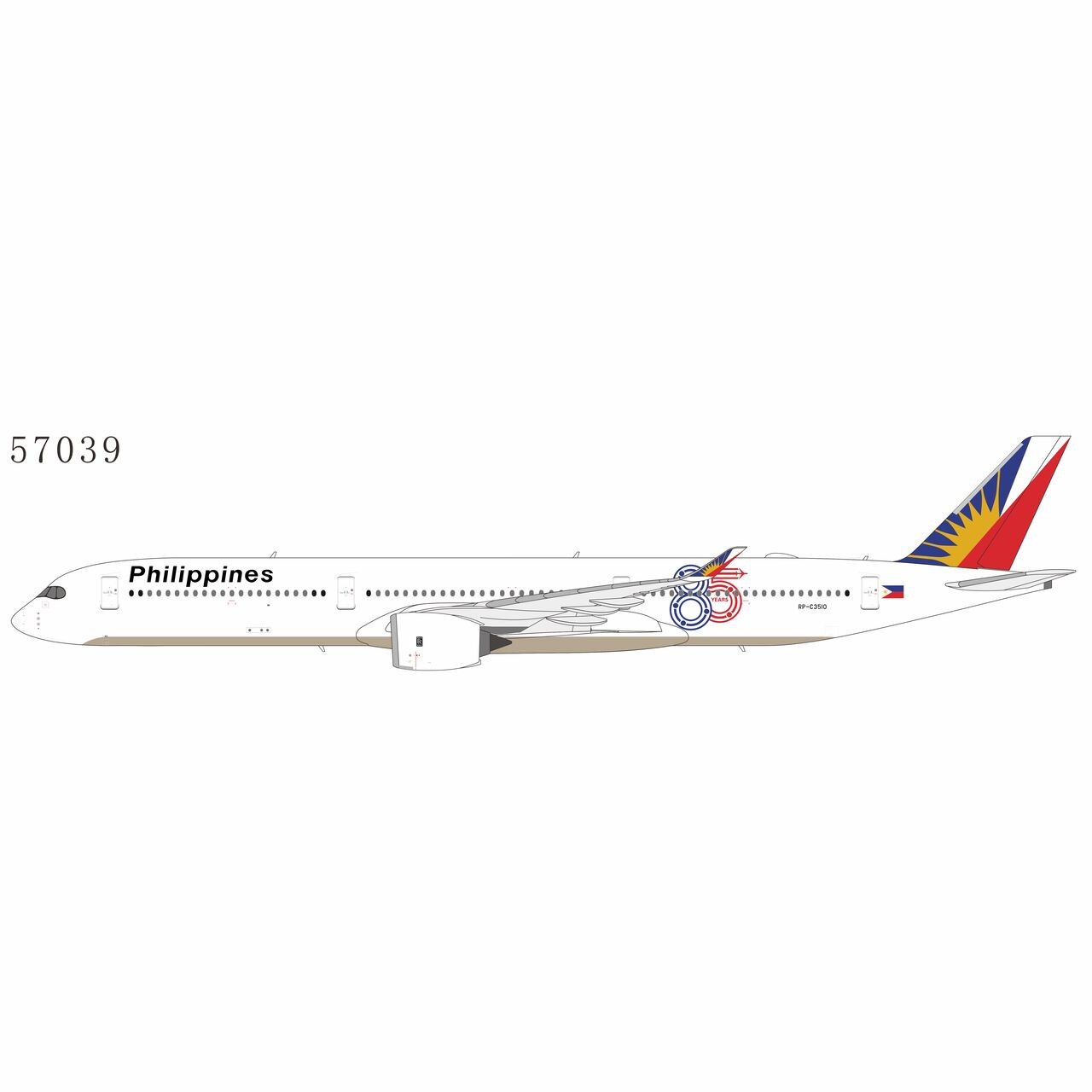 NG Models Philippine Airlines A350-1000 Reg: RP-C3510 57039 Scale