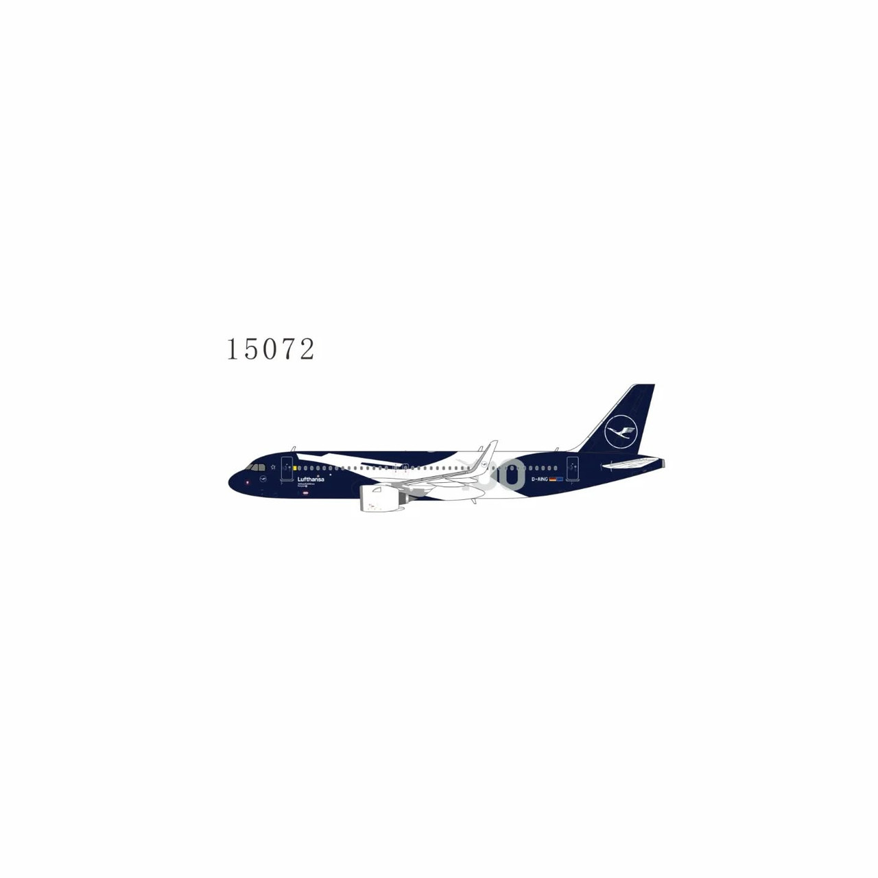 NG Model Lufthansa Airbus A320neo Reg: D-AING 100 Years
