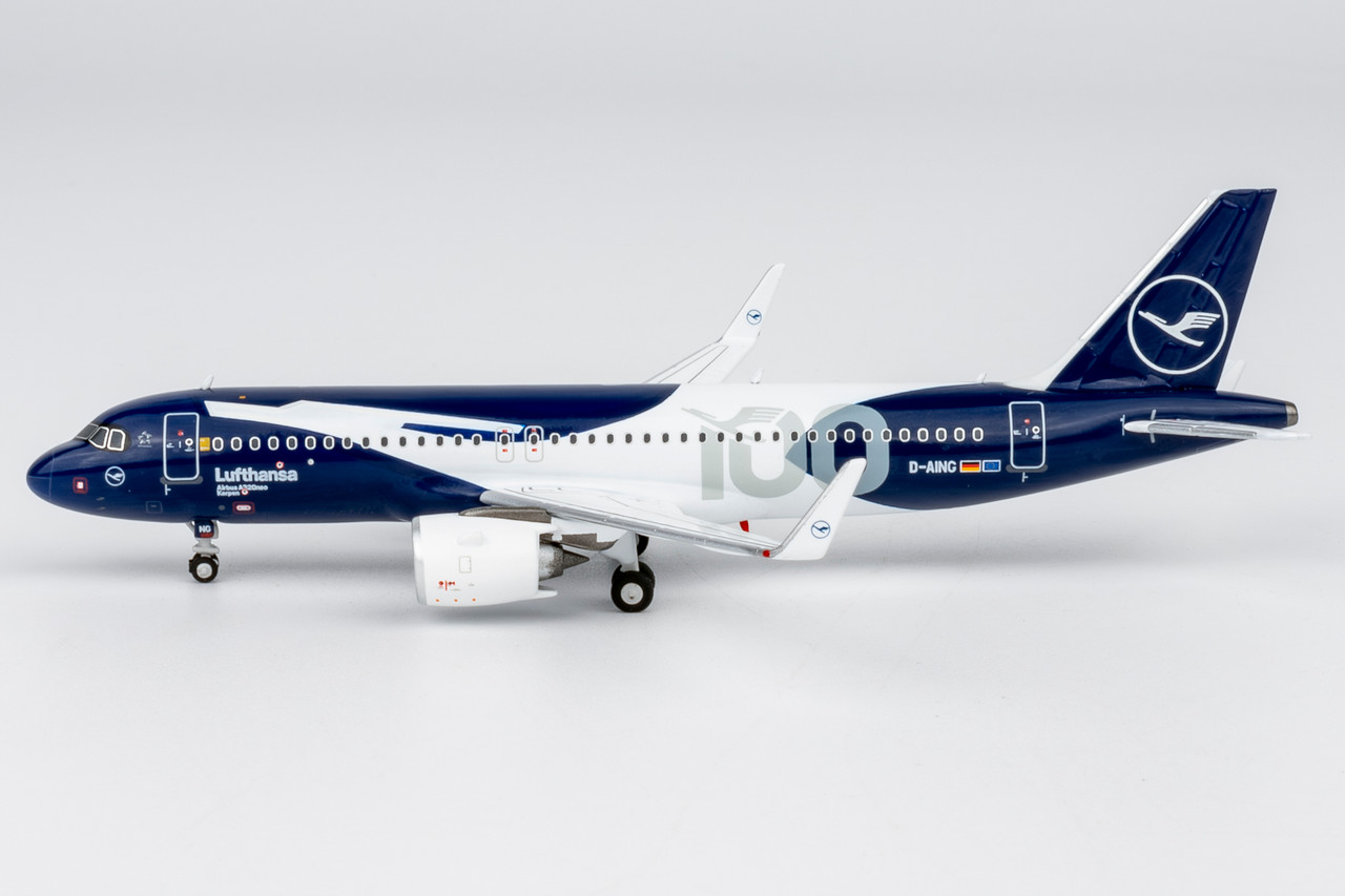 NG Model Lufthansa Airbus A320neo Reg: D-AING 100 Years