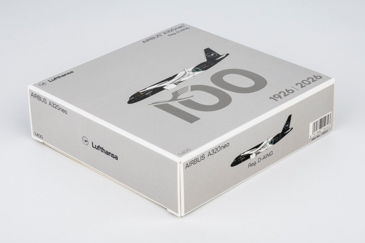 NG Model Lufthansa Airbus A320neo Reg: D-AING 100 Years Anniversary ...