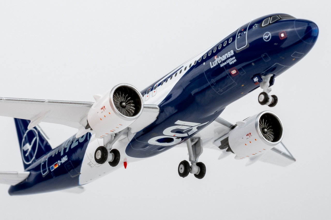 NG Model Ultimate Lufthansa Airbus A320neo Reg: D-AING 100 Years