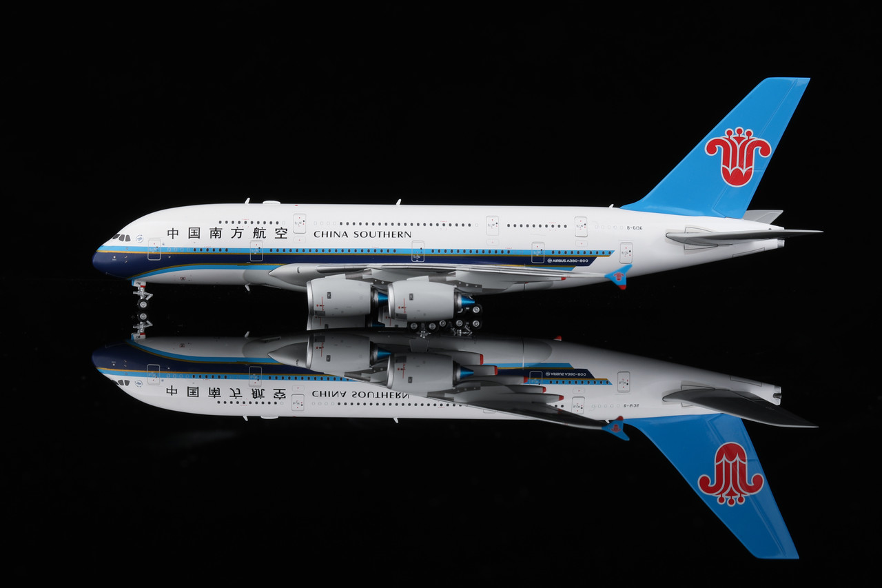 HX Models China Southern Airlines A380 With SkyTeam Logo B-6136