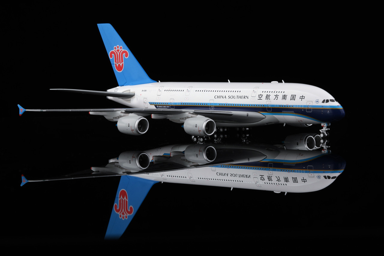 HX Models China Southern Airlines A380 With SkyTeam Logo B-6136