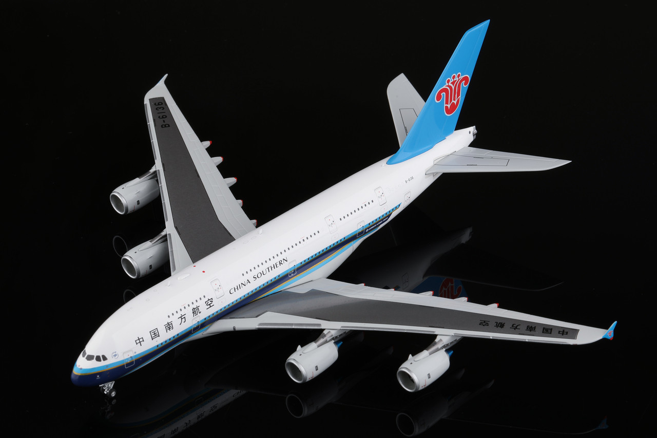 HX Models China Southern Airlines A380 With SkyTeam Logo B-6136