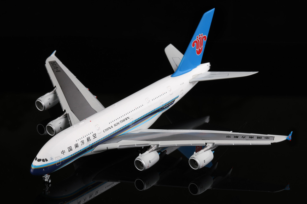 HX Models China Southern Airlines A380 With SkyTeam Logo 