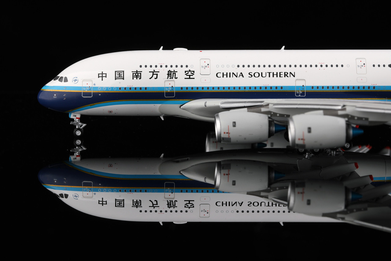 HX Models China Southern Airlines A380 With SkyTeam Logo 
