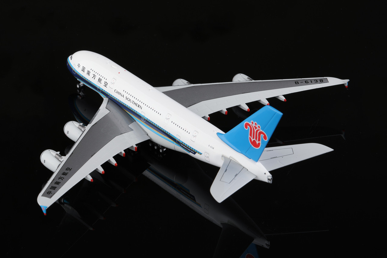 HX Models China Southern Airlines A380 With SkyTeam Logo B-6138