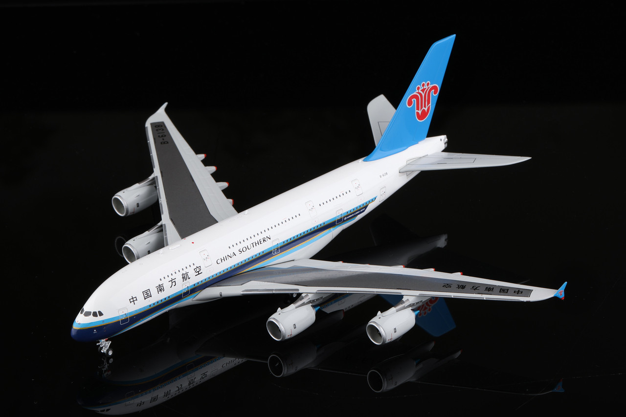 HX Models China Southern Airlines A380 With SkyTeam Logo B-6138