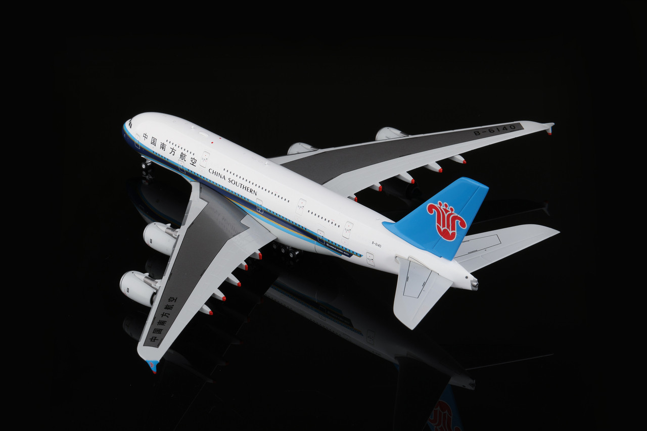 HX Models China Southern Airlines A380ÒWith SkyTeam LogoÓ B-6140