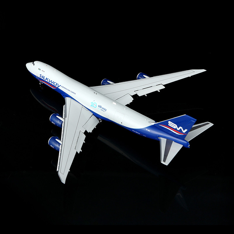1/400シルクウェイウエスト航空 747-8F VQ-BVC HX Models Silk Way West Airlines B747-8F VQ-BVC 