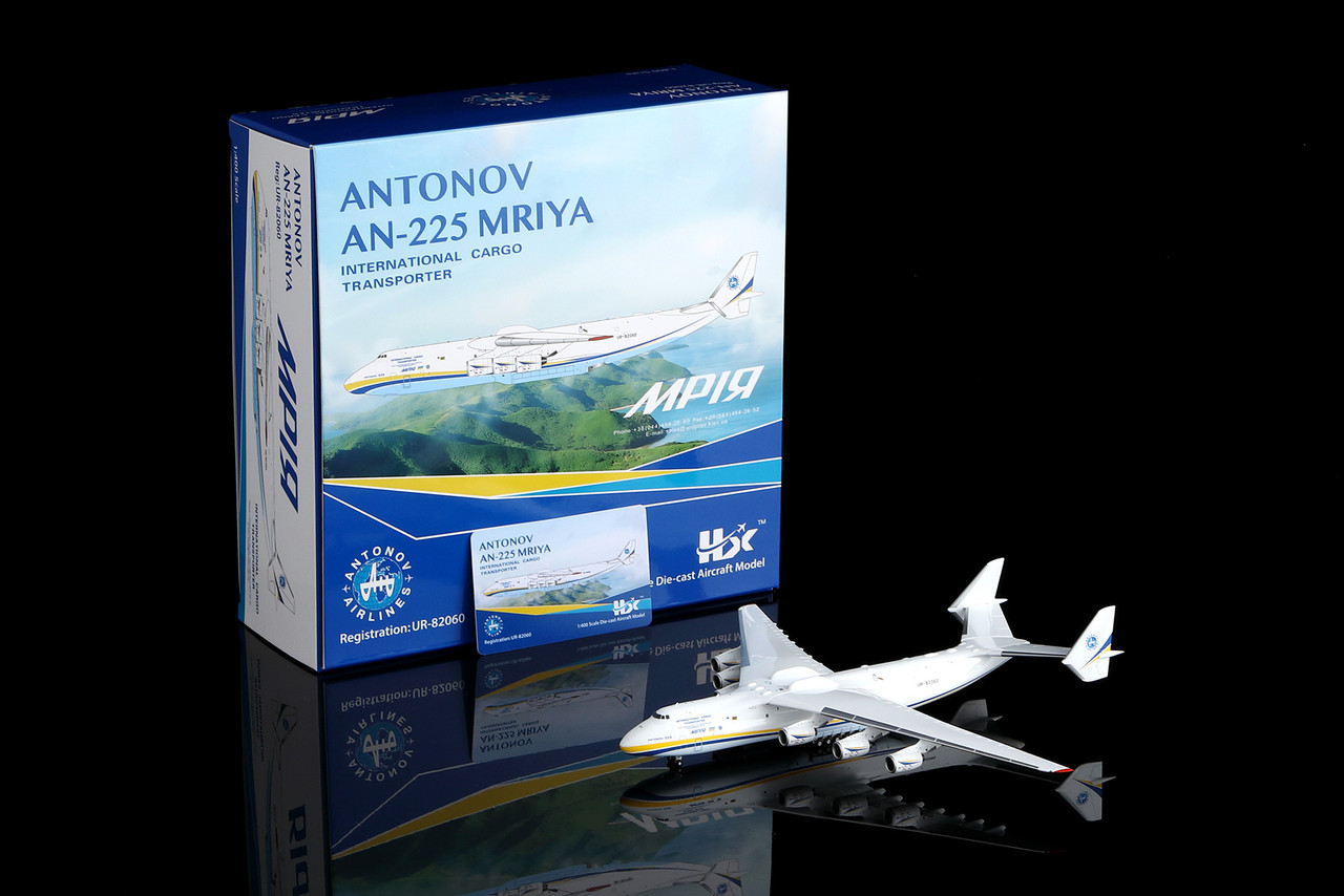 HX Models Antonov AN-225 UR-82060 An22504 Scale 1:400