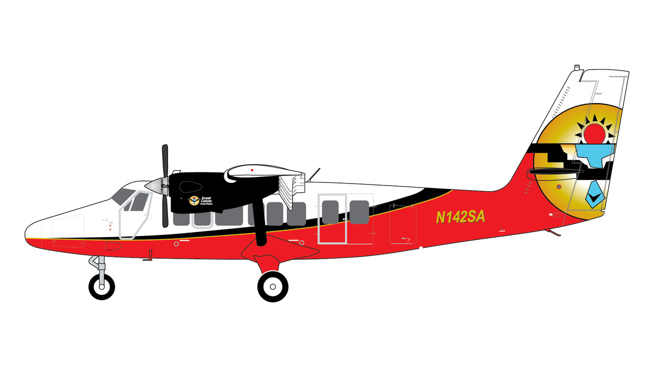 Gemini200 Grand Canyon Scenic Airlines DHC-6 Reg: N142SA G2SCE1039