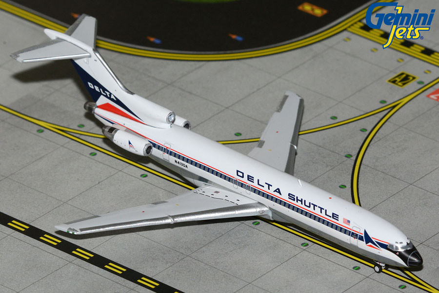 Gemini 1/400 B727-200 デルタ航空 3機セット限定版 Gemini Jets Delta Shuttle B727-200/Adv. Reg: N413DA GJDAL2375