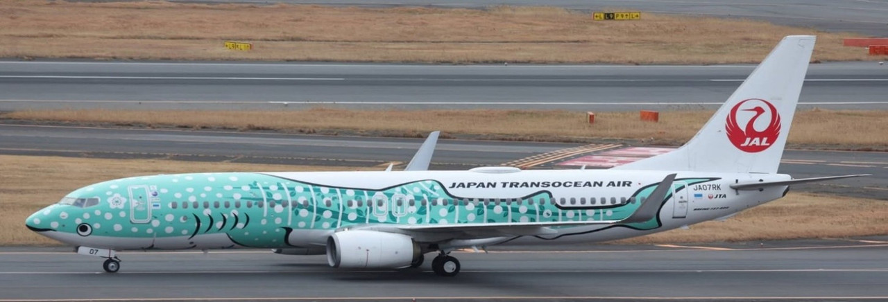 JC Wings Japan Transocean Air Boeing 737-800 
