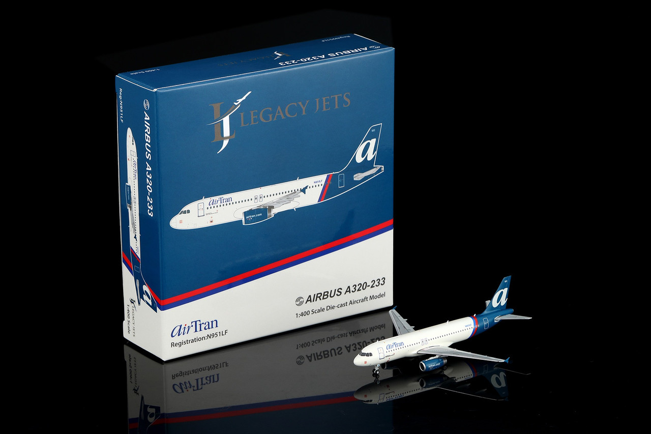 AirTran Airways Airbus A320-233 Reg: N951LF LJ11516-6 Scale 1:400