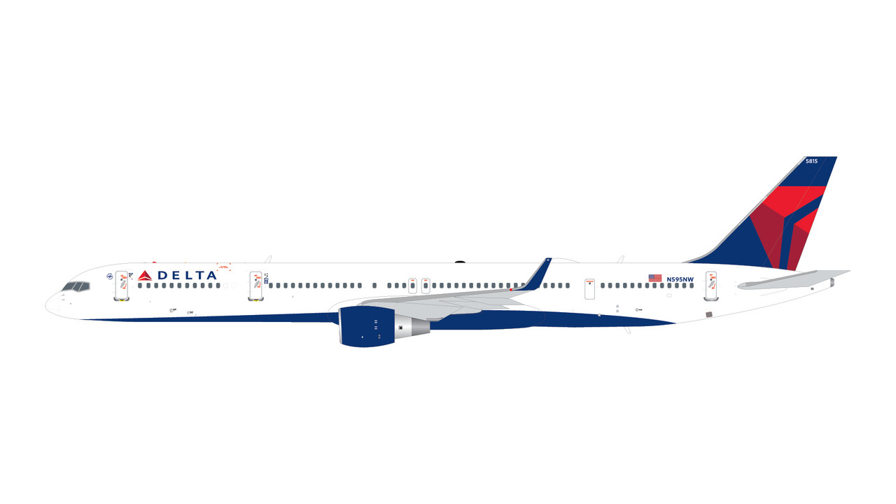 Gemini200 Delta Air Lines Boeing 757-300W N595NW G2DAL1418 1:200