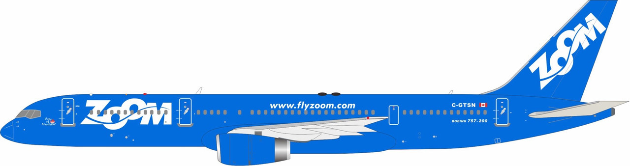 InFlight200 Zoom Airlines Boeing 757-28A C-GTSN IF752Z40326 Scale