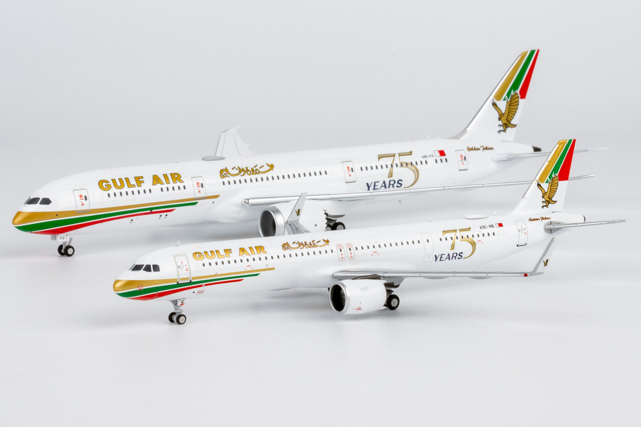 NG Model Gulf Air Boeing 787-9 Reg: A9C-FG 1976 retro cs, 