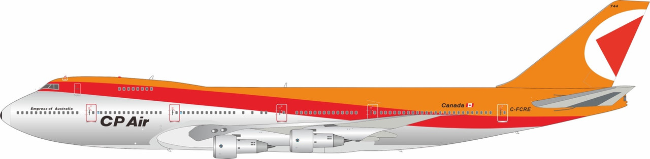 InFlight200 CP Air Boeing 747-200 Reg: C-FCRE “EMPRESS OF