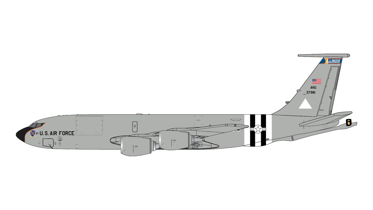 GeminiMACS U.S. Air Force Boeing KC-135R 63-7981 (Illinois Air