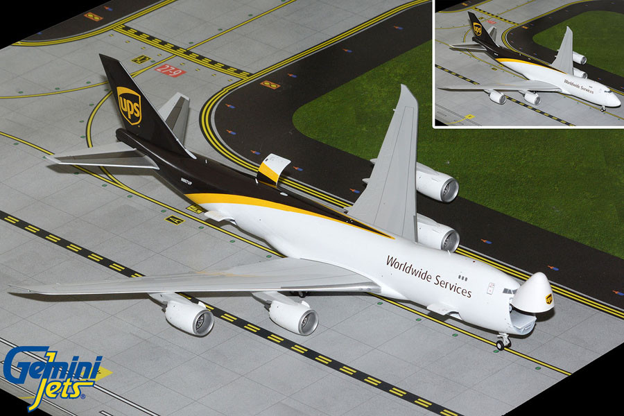 Gemini200 UPS Boeing 747-8F N607UP (Interactive Series) G2UPS1187