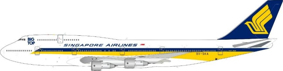 JFox Singapore Airlines Boeing 747-300 Reg: 9V-SKA WB-747-3-007 1