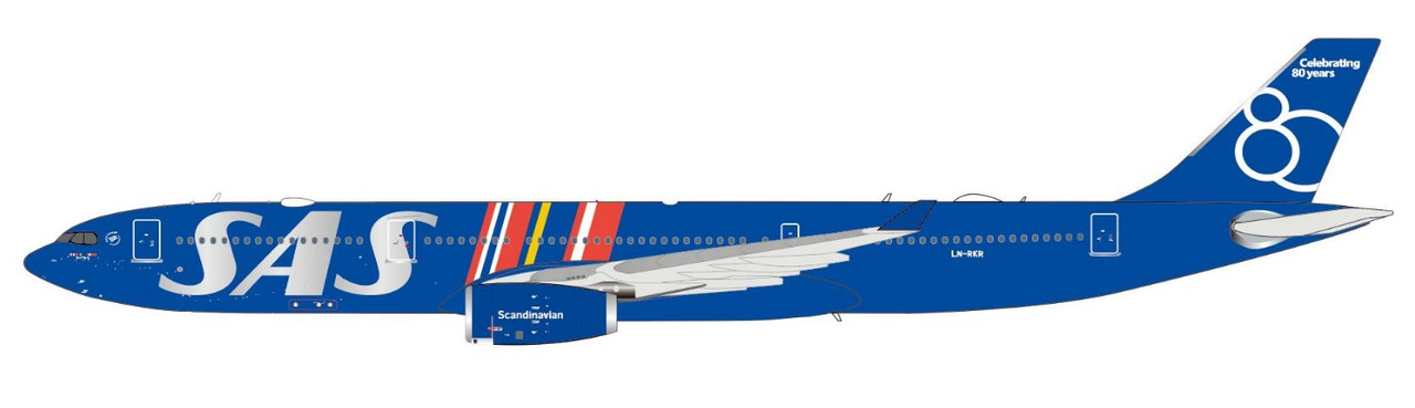 JC Wings SAS Scandinavian Airlines Airbus A330-300 