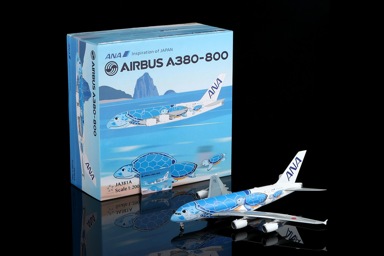 SQ Wings全日空ANA 1:200 A380-800 JA381A ラニ SQ Wings All Nippon Airways A380 Reg: JA381A 