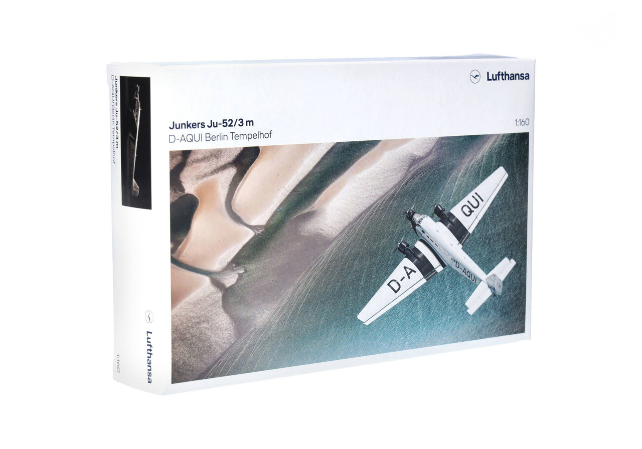 Lufthansa Junkers Ju-52 Scale 1:160