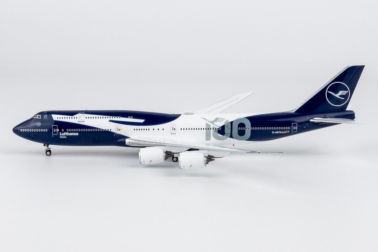 NG Model Lufthansa Boeing 747-8 Reg: D-ABYN 100 Years Anniversary
