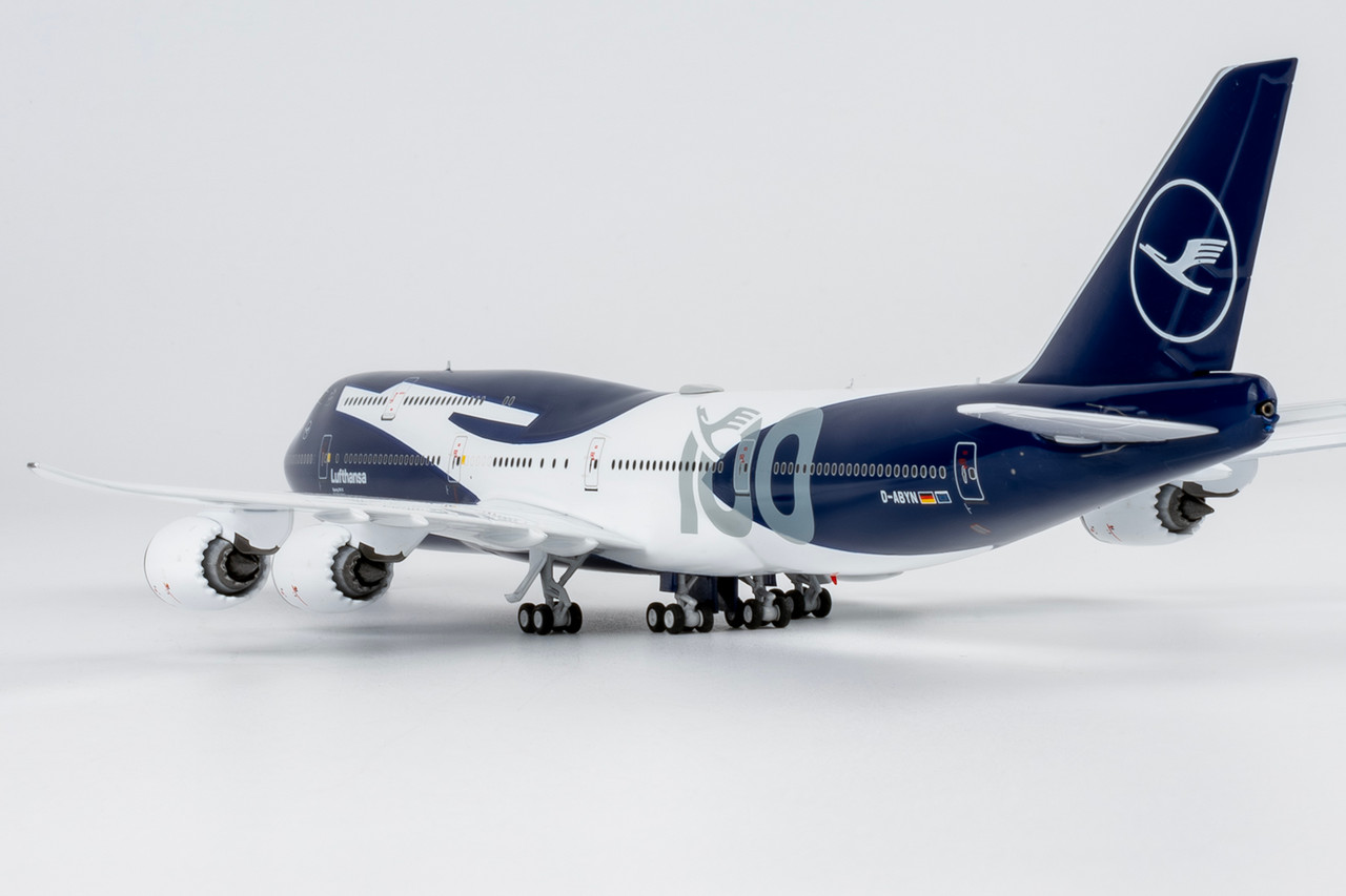 NG Model Lufthansa Boeing 747-8 Reg: D-ABYN 100 Years Anniversary