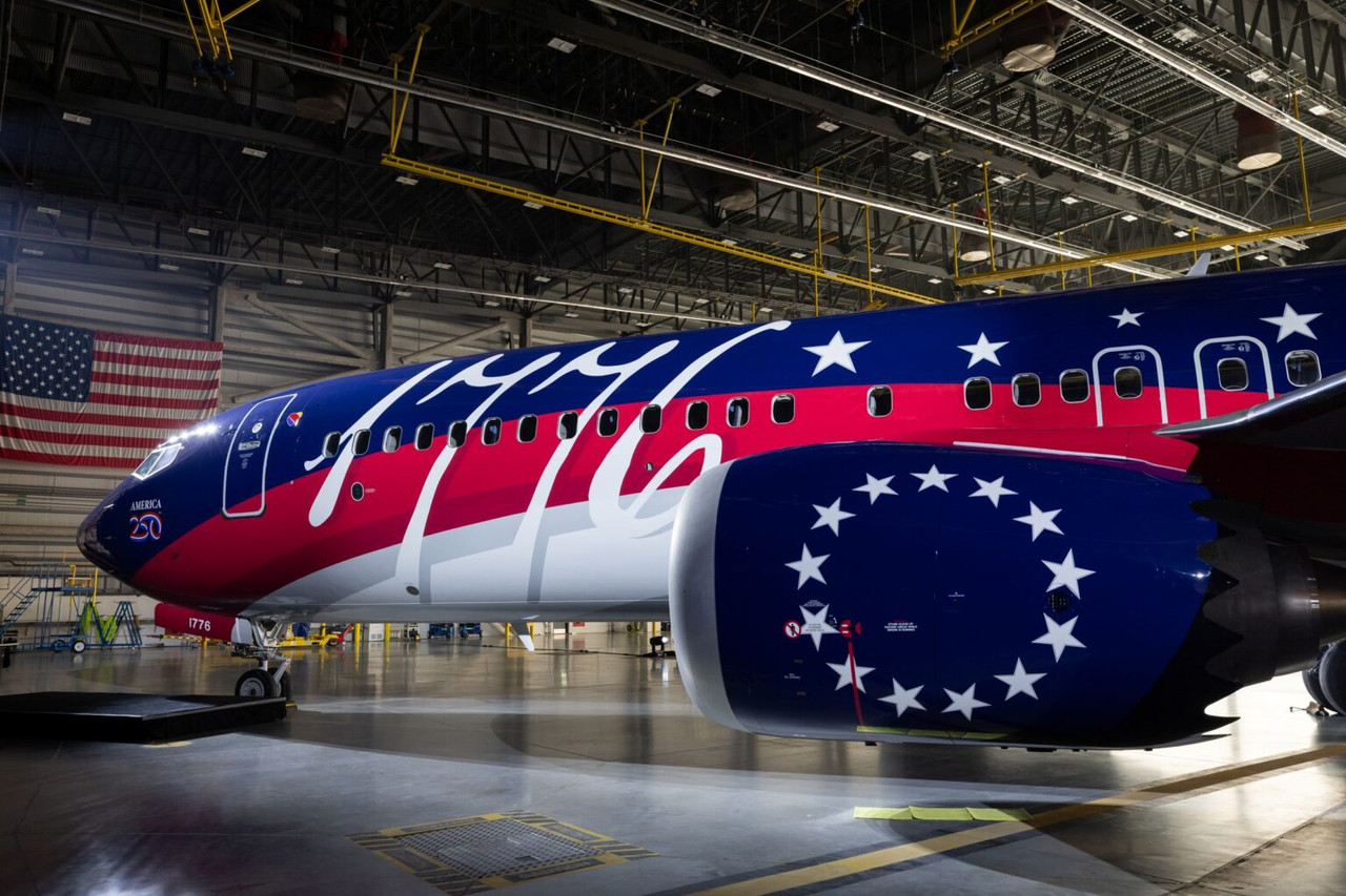 Gemini200 Southwest Boeing 737 MAX 8 N1776R 