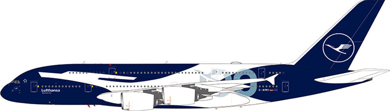 Aviation400 Lufthansa Airbus A380-841 Reg: D-AIMH 