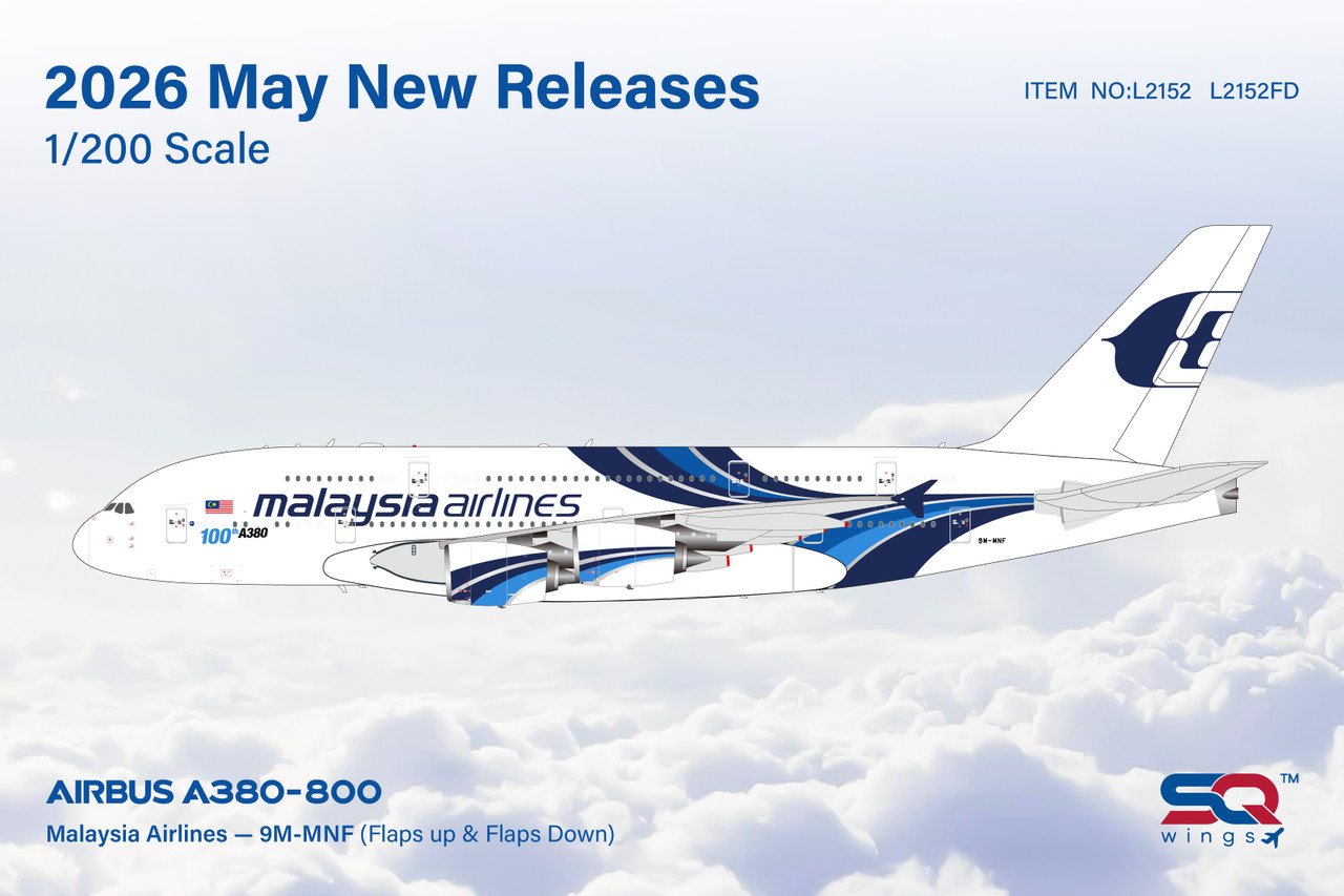 SQ Wings Malaysia Airlines A380 Reg: 9M-MNF 