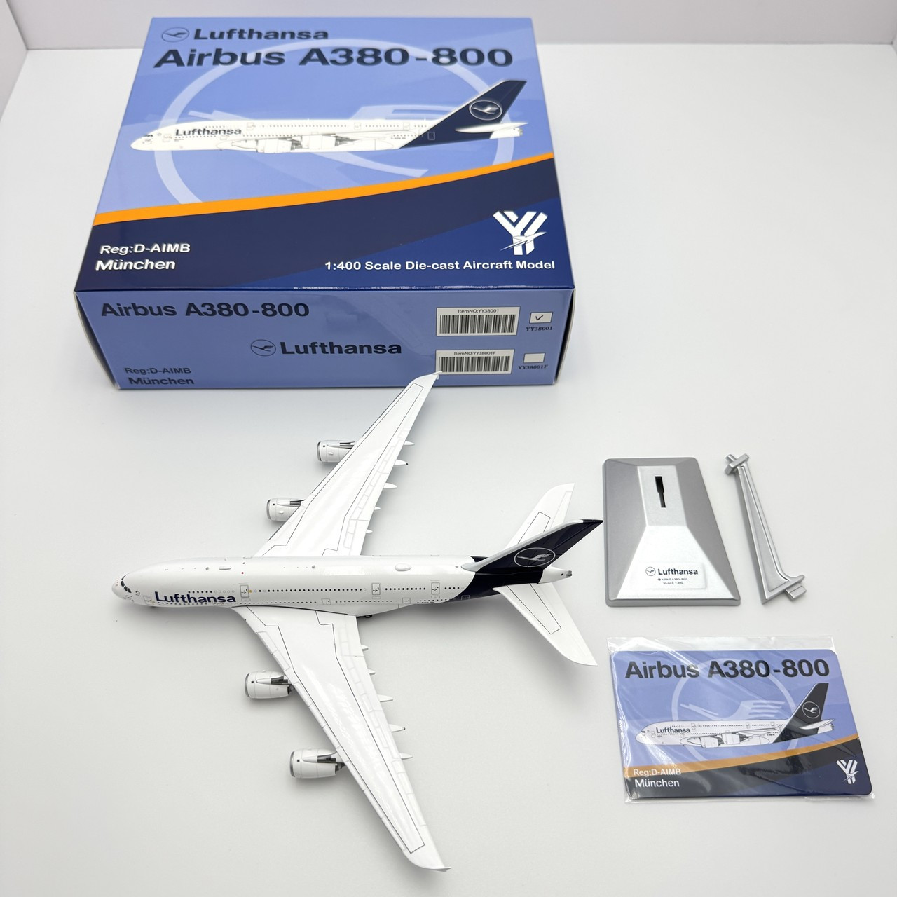 ルフトハンザ航空　A380 D-AIMB 1:400 模型・プラモデル ルフトハンザ航空 A380 D-AIMB 1:400