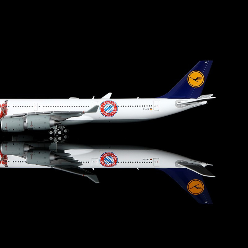 Lufthansa A340-600 Reg: D-AIHZ Bayern Munich Livery YY34617 Scale