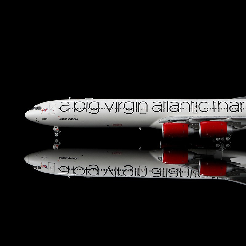 Virgin Atlantic A340-600 Reg: G-VNAP YY34622 Scale 1:400
