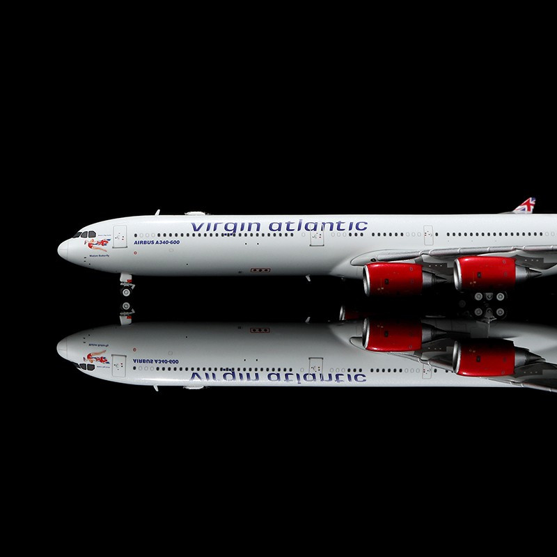 Virgin Atlantic A340-600 Reg: G-VSHY YY34623 Scale 1:400
