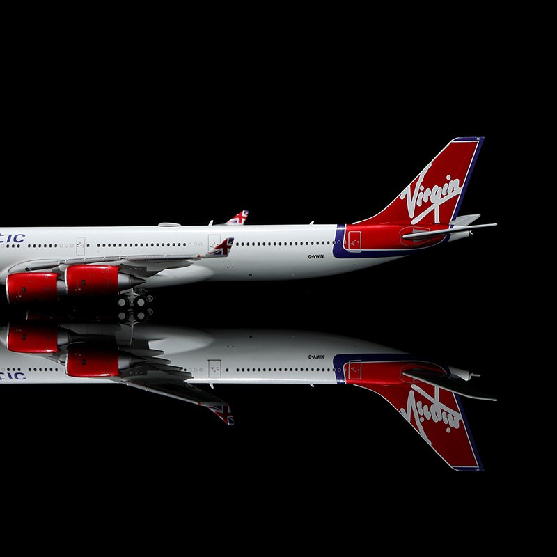 Virgin Atlantic A340-600 Reg: G-VWIN YY34624 Scale 1:400