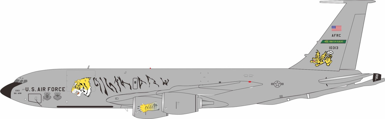 InFlight200 U.S. Air Force Boeing KC-135R Reg: 10313 IF135USAF313